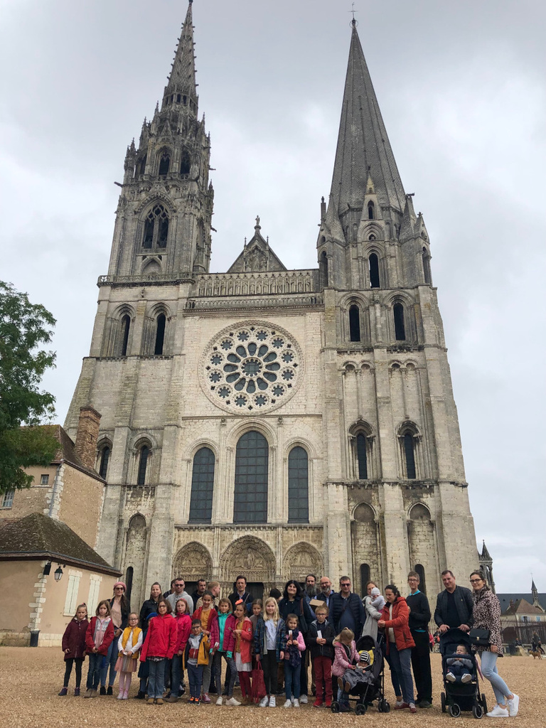 pelerinaj copii Chartres